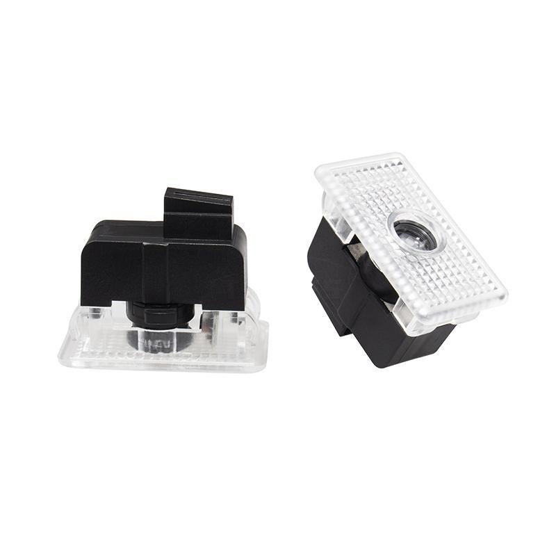 LED Puddle Lights for Tesla Model 3, Door Logo Projector, No-Drill Pair