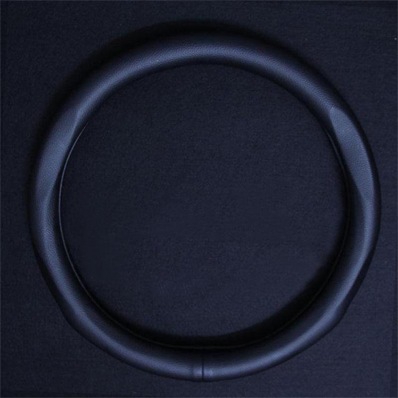 Tesla Model S/X Steering Wheel Cover, Genuine Cowhide Leather Grip (2012-2020 S, 2016-2020 X, 38 cm)